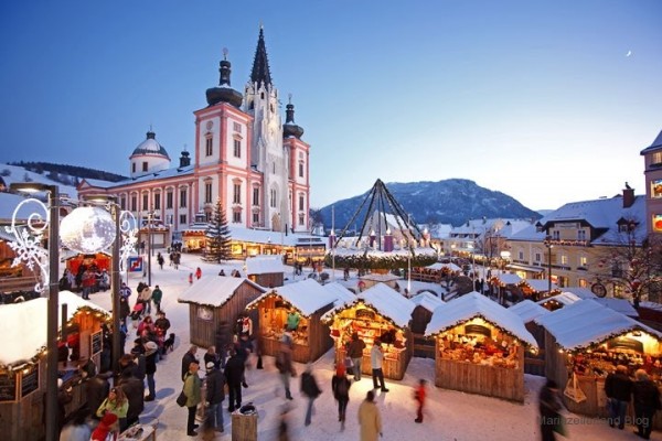 Predbožični Mariazell in Gradec